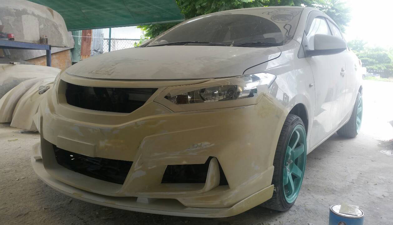 ชุดแต่ง Vios2013-2016 กันชนหน้า M-Tech